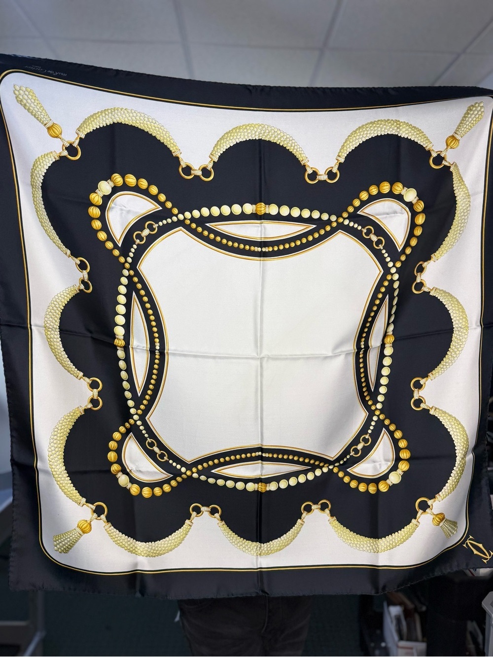 CARTIER SILK SCARF